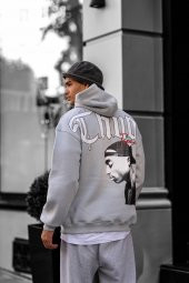 ÖZEL ÜRETİM HENRY COOPER THUG LİFE BASKLI OVERSİZE SWEATSHİRT thumbnail 9