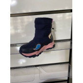 Alessio 2221 Filet Kar Botu Pembe Lacivert thumbnail 2