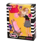 02426 Anlily Pusetli Bebek -Oydaş Oyuncak thumbnail 1
