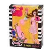 02426 Anlily Pusetli Bebek -Oydaş Oyuncak thumbnail 3