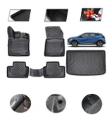 Renault Captur Üst 2025 Model 4D Bagaj Paspas Set thumbnail 1
