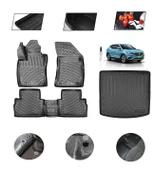 MG ZS EV Üst 2023 Model 4D Bagaj Paspas Set thumbnail 1