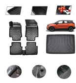 Opel Crossland Üst 2017 Model 4D Bagaj Paspas Set thumbnail 1