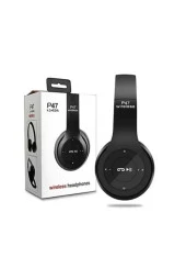 AbaTech XİAOMİ NOTE 12 - NOTE 12 PRO UYUMLU P47 WİRELESS BLUETOOTH KABLOSUZ KULAKLIK KATLANABİLİR thumbnail 3