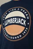 LUMBERJACK CT1139 ISLAND LOGO T-SHIRT 2FX thumbnail 5