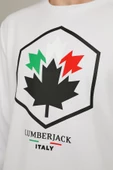 LUMBERJACK CT1047 RENATO LOGO SWEATSHIRT 2FX thumbnail 5