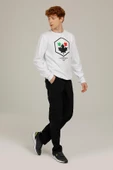 LUMBERJACK CT1047 RENATO LOGO SWEATSHIRT 2FX thumbnail 4