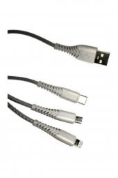 Inter Beyaz Cable Xs-013 Çoklu Sarj Kablosu Data Cable thumbnail 2