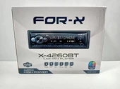 For-x X-4260BT 4x60w Bluetoothlu 7 Renk Oto Teyp thumbnail 2