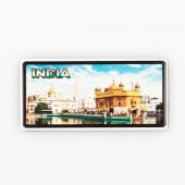 Hindistan Temalı Plaka Magnet thumbnail 1