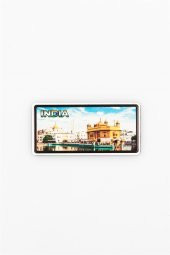 Hindistan Temalı Plaka Magnet thumbnail 3