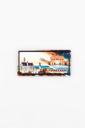 Almanya Temalı Plaka Magnet thumbnail 3