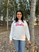 BİSİKLET YAKA BARBİE BASKILI SWEATSHİRT /KAZAK thumbnail 9