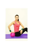 Ebru 20cm Mini Pembe Pilates Topu thumbnail 2