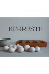 KERRESTE Ahşap Yumurtalık 8'li thumbnail 1