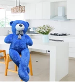 SOLE 175 cm Papyonlu DEV Boy Peluş Ayı - % 100 YERLİ thumbnail 5