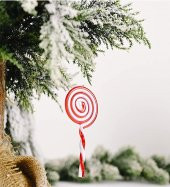 13cm Plastik Şeker Yuvarlak Lolipop thumbnail 1