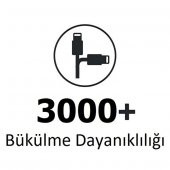 Preo Type-C Şarj Kablosu Charge & Sync Cable 3x more durable 1M Kablo thumbnail 2
