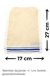 Krep Banyo Hamam Kesesi 17x27 cm thumbnail 4
