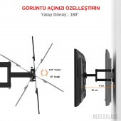 Bestoclass Philips 55OLED808 Hareketli Tv Askı Aparatı thumbnail 5
