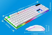 Ally G21b Led Işıklı Oyuncu Klavye Mouse Seti thumbnail 5