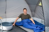 Easy Camp Chakra Blue Ultralight Uyku Tulumu 830 gr thumbnail 6