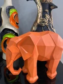 Dekoratif Kübik Fil Biblo Polyester thumbnail 2