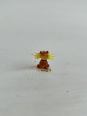 El Yapımı Mini Murano Cam Aslan Biblo A140-02 thumbnail 3