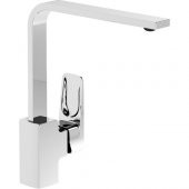 Artema Root Square A42753 Eviye Bataryası, Krom thumbnail 1