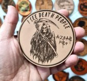 Azrail Filo I See Death People Deri PEÇ  -Arma - Leather Patch thumbnail 2
