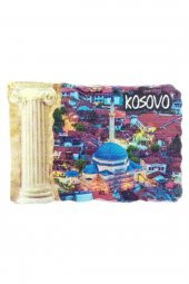 Kosova Temalı Sütun Magnet thumbnail 3