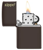 Zippo Logo Classic Brown Çakmak thumbnail 3