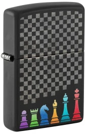 Zippo Chess Pieces Dizayn Çakmak thumbnail 1