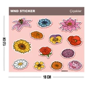 Çicekler-Flowers Sticker Seti thumbnail 1