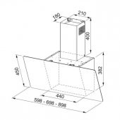 FRANKE DAVLUMBAZ FPJ 915 V BK/SS thumbnail 2