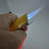 Parmida 3 Jet Torch Puro Çakmağı Sarı thumbnail 3