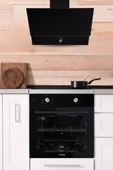 KUMTEL Home Siyah Cam Ankastre Set thumbnail 6