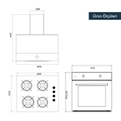 Black Still Button 3Lü Ankastre Set thumbnail 5