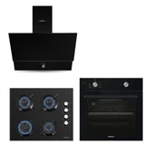 Black Still Button 3Lü Ankastre Set thumbnail 1