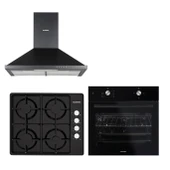 KUMTEL Siyah Basic Ankastre Set thumbnail 1
