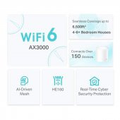 TP-LINK Deco X50-PoE3-Pack Mesh System thumbnail 2