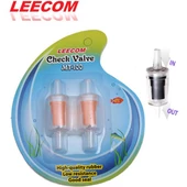 LEECOM CHECK VALVE İKİLİ - AMBALAJLI thumbnail 1