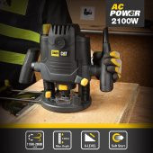 CAT DX89 2100Watt 12mm Profesyonel El Frezesi thumbnail 4