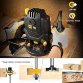 CAT DX89 2100Watt 12mm Profesyonel El Frezesi thumbnail 8