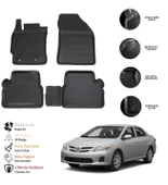 Toyota Corolla 2011 3D Havuzlu Paspas OTL thumbnail 1
