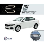 Fiat Egea Krom Sinyal Çerçevesi 2 Parça 2015 Üzeri Paslanmaz Çelik thumbnail 1