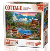 KS Games 1500 Parça Dağ Gölü Puzzle thumbnail 1