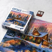 KS Games 1000 Parça Noel Işıkları Puzzle thumbnail 3