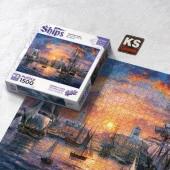 KS Games 1500 Parça Charleston Limanı Puzzle thumbnail 3