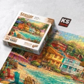 KS Games 1000 Parça Ada Tatili Puzzle thumbnail 3